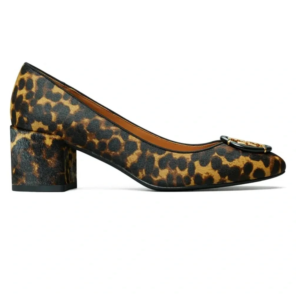 NEW! TORY BURCH LEOPARD PUMPS - Picture 2 of 10